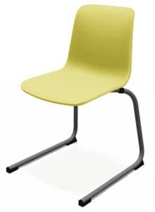 klaslokaal stoel proza polypropyleen pz69 groen