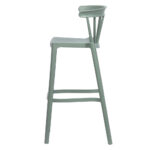 barkruk baarle jadegroen zijkant