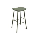 barkruk den bosch frame groen mosgrijs EP60 kunstleer groen mosgrijs m360