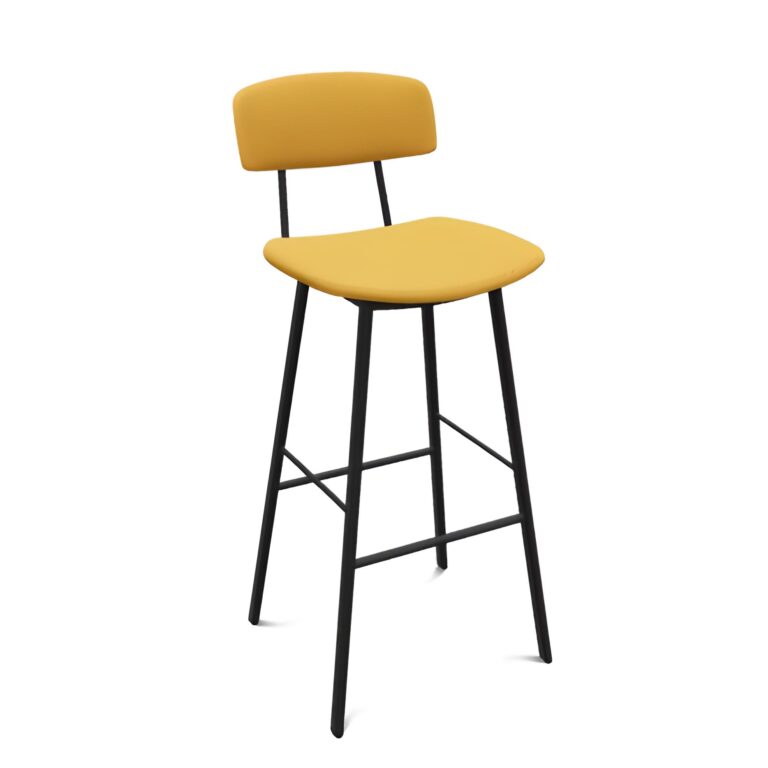 barkruk waalre zwart ep01 maisgeel M310