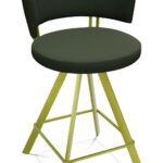 barkruk wit in groene variant