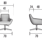 wachtkamer fauteuil storn small afmetingen
