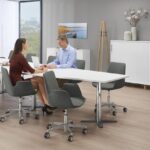 design fauteuil Anne vergaderkamer opstelling