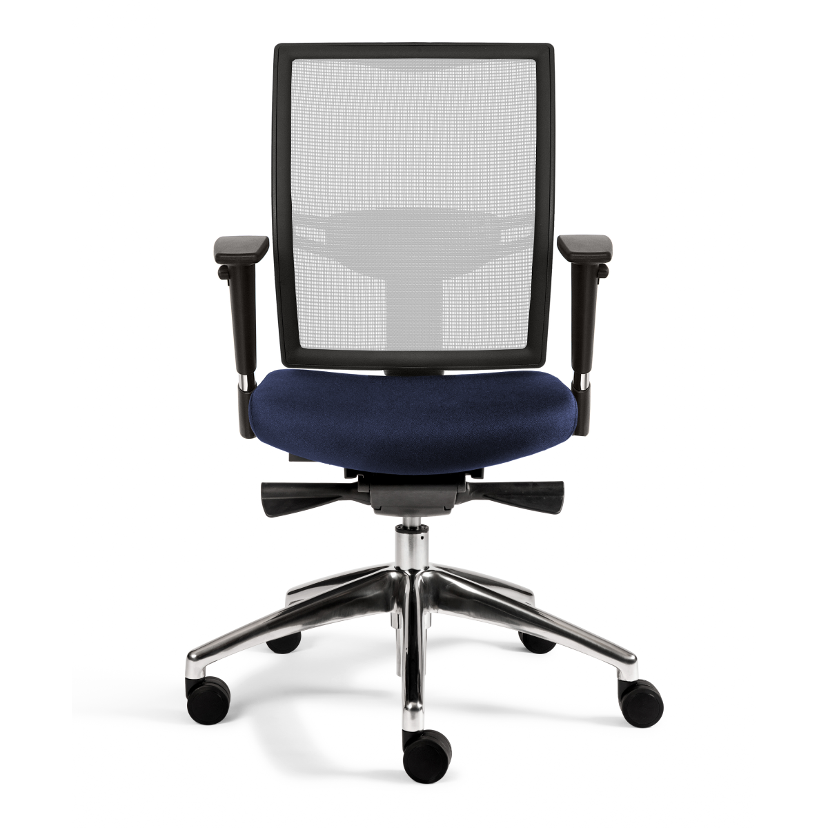 bureaustoel AIR-01 met witte netweave