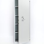 brandvertragende kast grijs