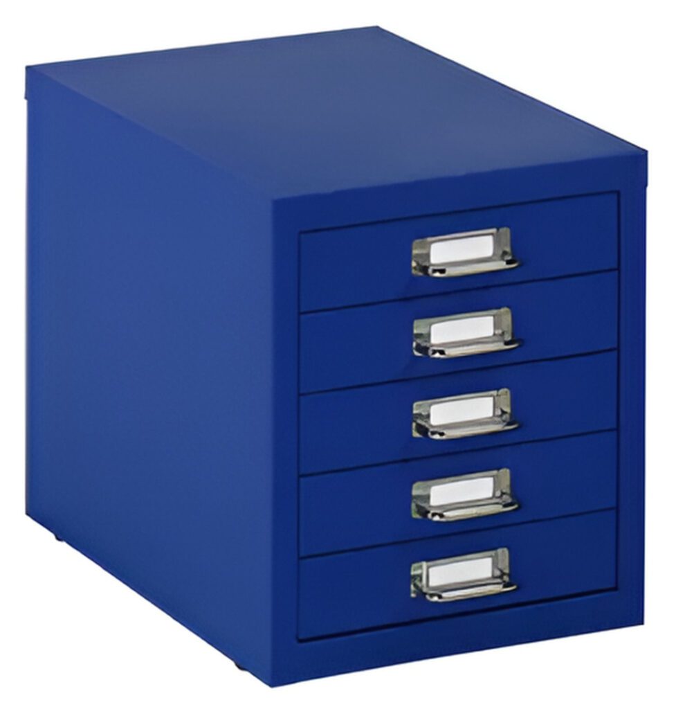 ladenkast A4 blauw