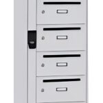 10 vaks voorraad postvakkast