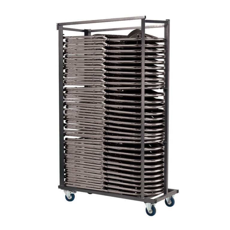 klapstoel deluxe kar met 30 klapstoelen