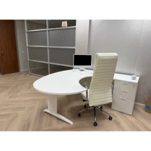 wit bureau sig geplaatst bij klant