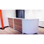 ontvangstbalie kopen receptiebalie elinus kleur noten