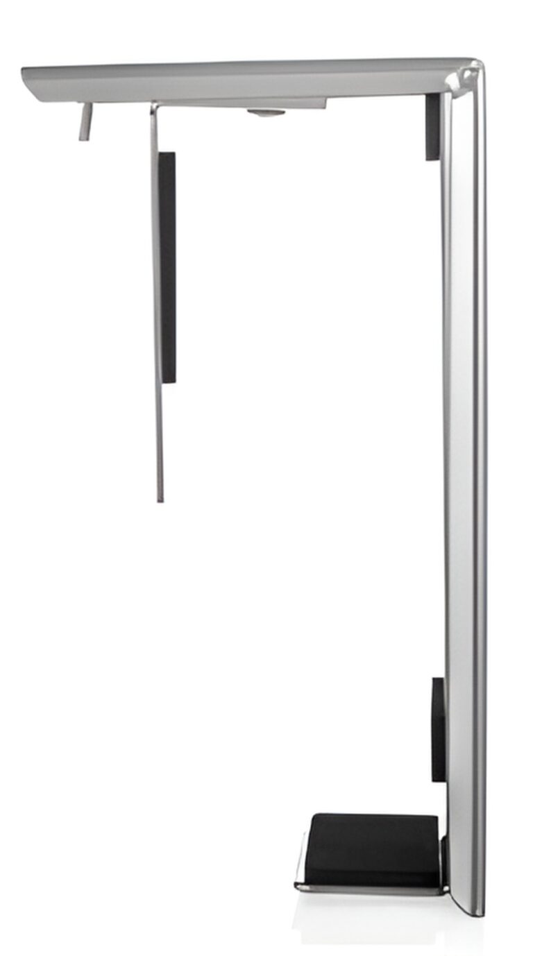 thin client houder aluminium zijkant