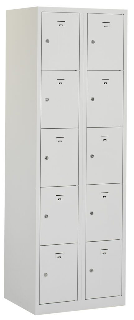 lockerkast 180x30 cm, grijs