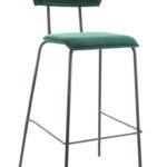 barkruk met rugleuning earth forest 162