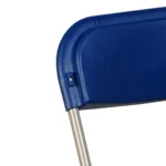 kunststof klapstoel grijs blauw detail 2