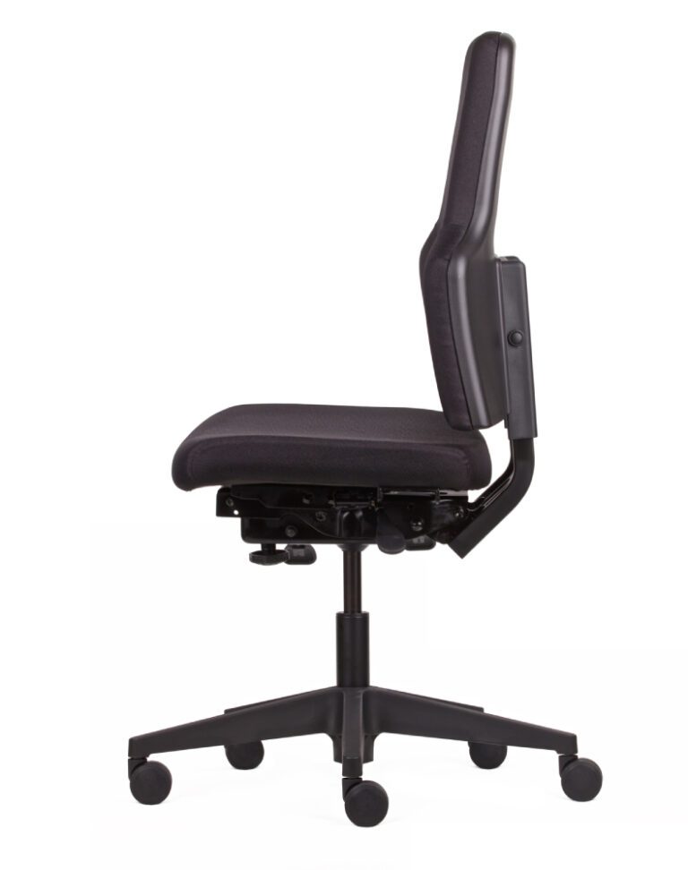 burostoel 5 jaar garantie zijkant