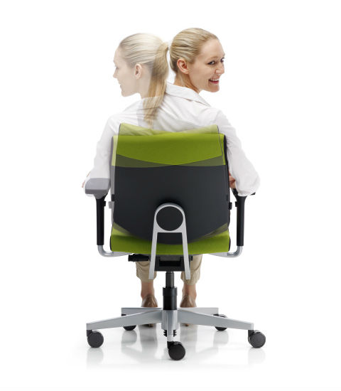 sedus goede bureaustoelen black dot kinetik rugleuning