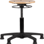 tabouret hout beuken vloerdoppen