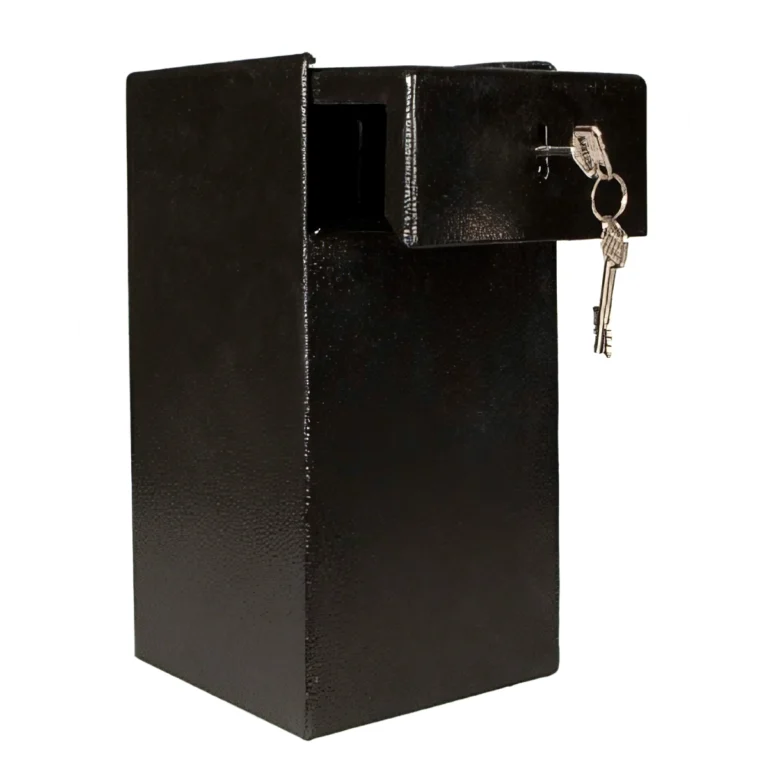 afroomkluis zijaanzicht open