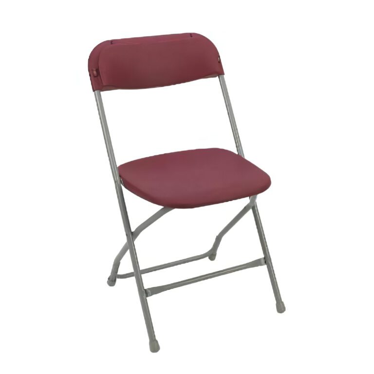 kunstst of klapstoel bordeaux