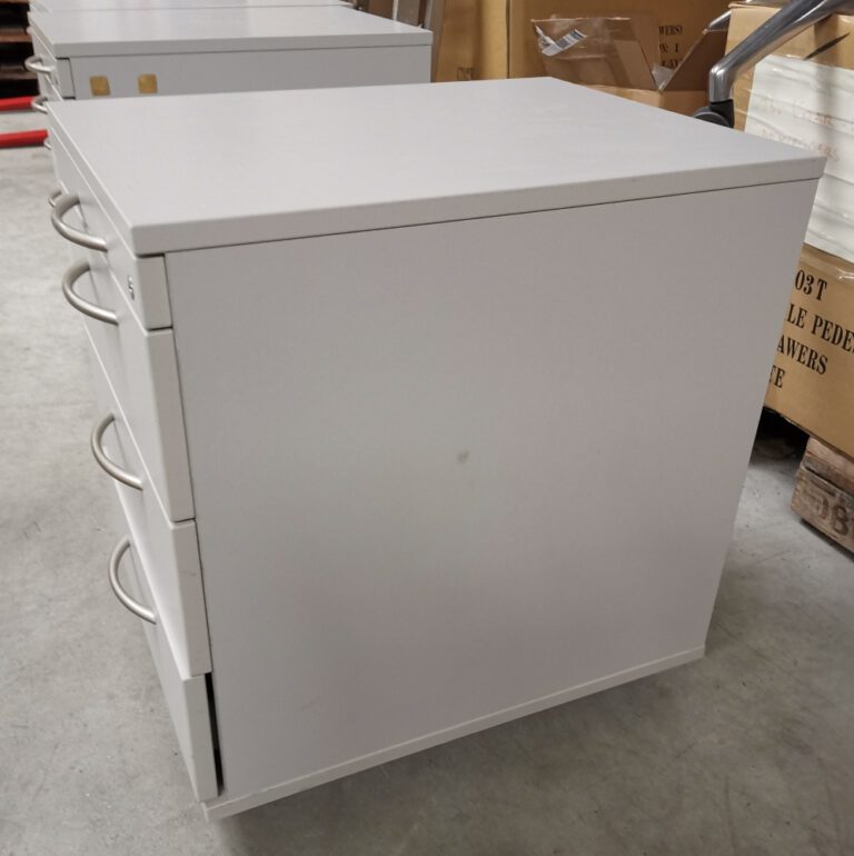 tweedehands rolblok grijs zijkant