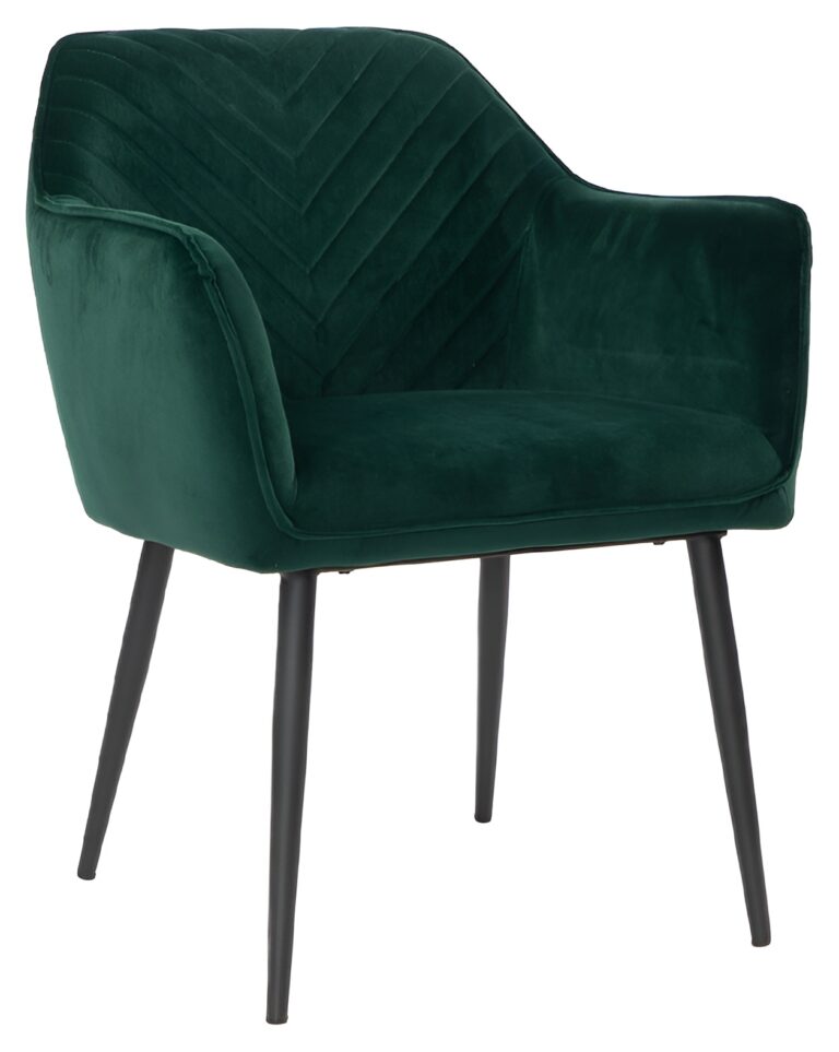 els vergaderstoel donkergroen velvet