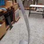 gebruikte folderdisplay grijs