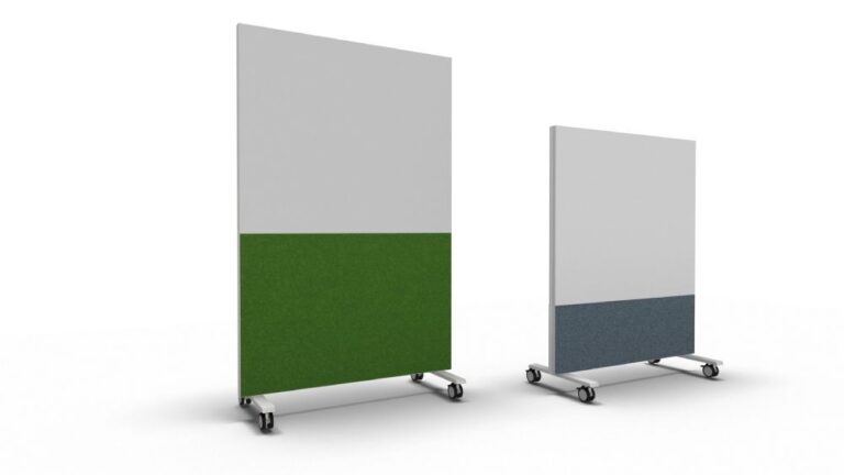 Geluiddempend Schrijfbord - Hoog