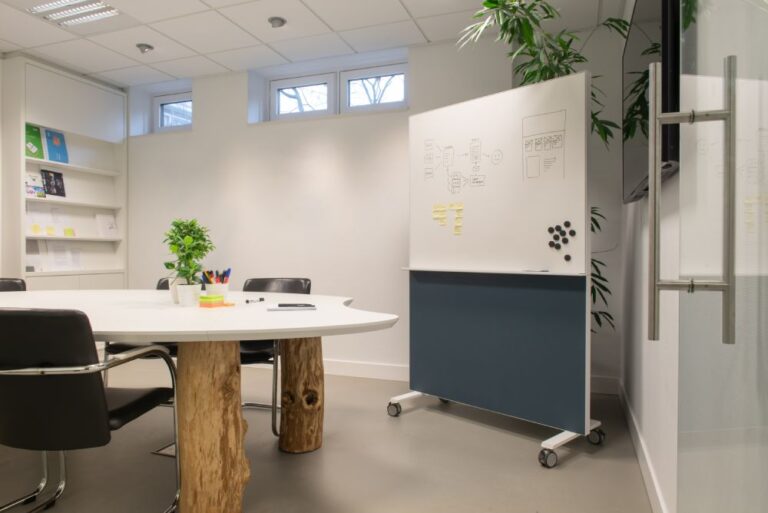 Geluiddempend Schrijfbord - Hoog