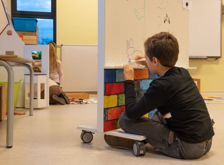 Geluiddempend Schrijfbord - Laag