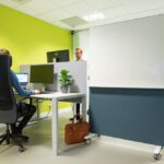 Geluiddempend Schrijfbord - Hoog