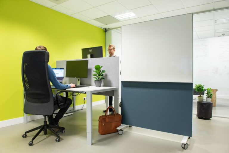 Geluiddempend Schrijfbord - Hoog