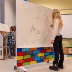 Geluiddempend Schrijfbord - Laag