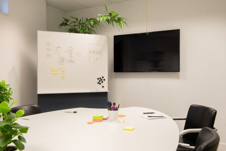 Geluiddempend Schrijfbord - Hoog