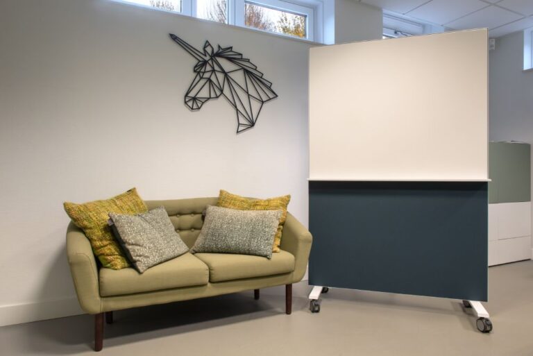 Geluiddempend Schrijfbord - Hoog