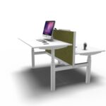 geluiddempende bureau tussenwand