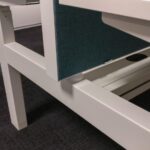 geluiddempende bureau tussenwand