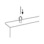 Akoestische baffles bevestiging