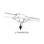 Akoestische baffles bevestiging