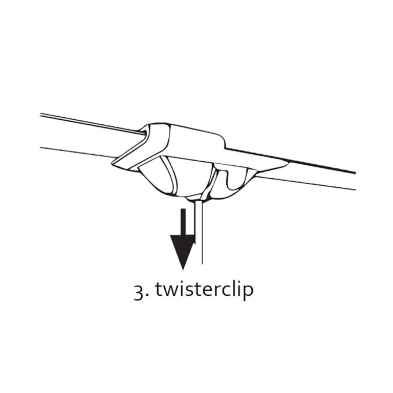 Akoestische baffles bevestiging