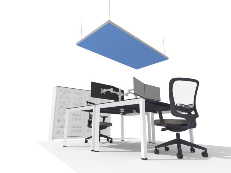 geluiddempende plafondpaneel