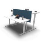 geluiddempende bureau scheidingswand