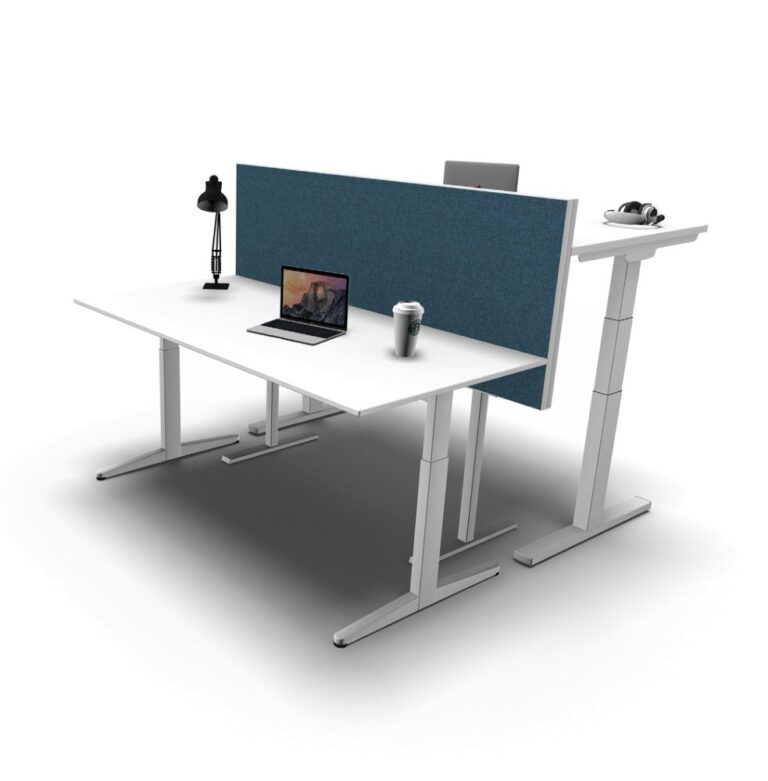 geluiddempende bureau scheidingswand