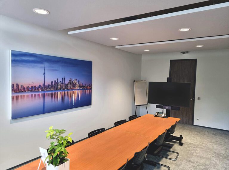 geluiddempende plafondpaneel