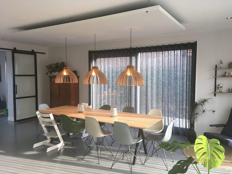 geluiddempende plafondpaneel