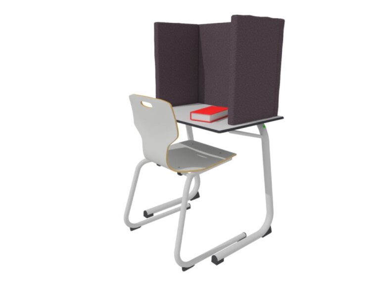 geluiddempend concentratiescherm