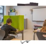 geluiddempend concentratiescherm