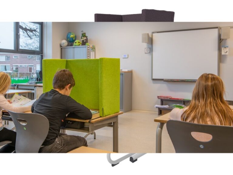 geluiddempend concentratiescherm