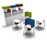 geluiddempend concentratiescherm