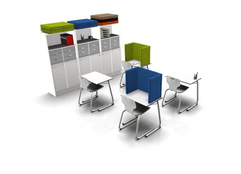 geluiddempend concentratiescherm