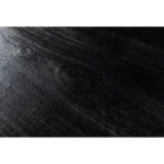 Zwart gezandstraald tafelblad